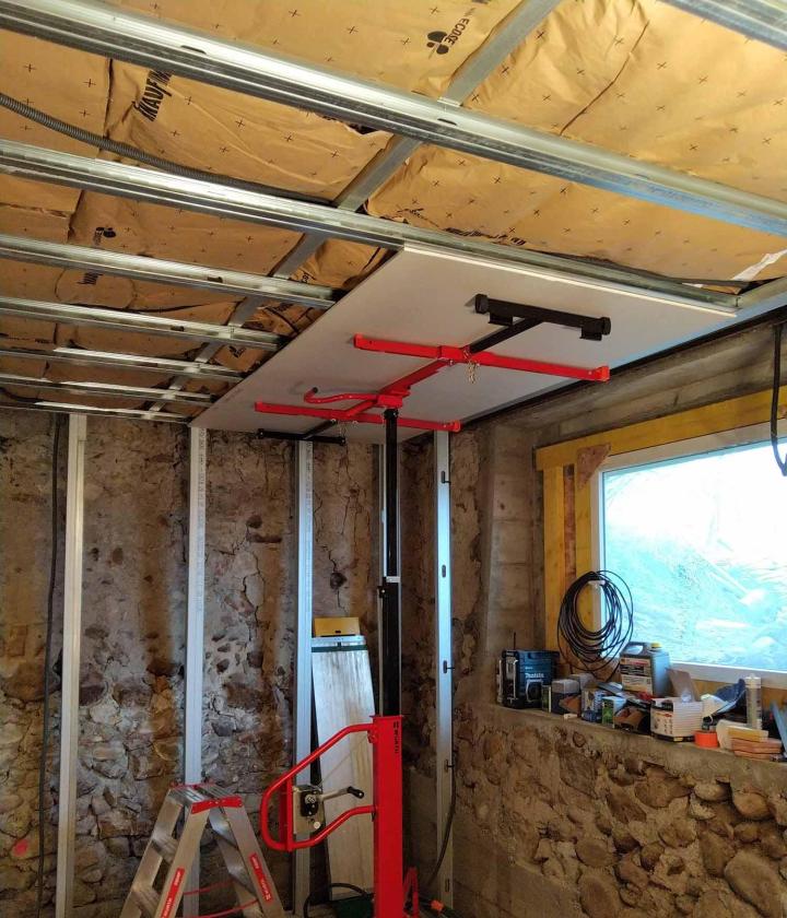 Placo isolation Salies-du-Salat